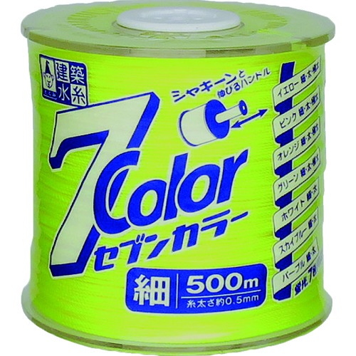 【TRUSCO】たくみ　７ＣＯＬＯＲ　細　５００Ｍ